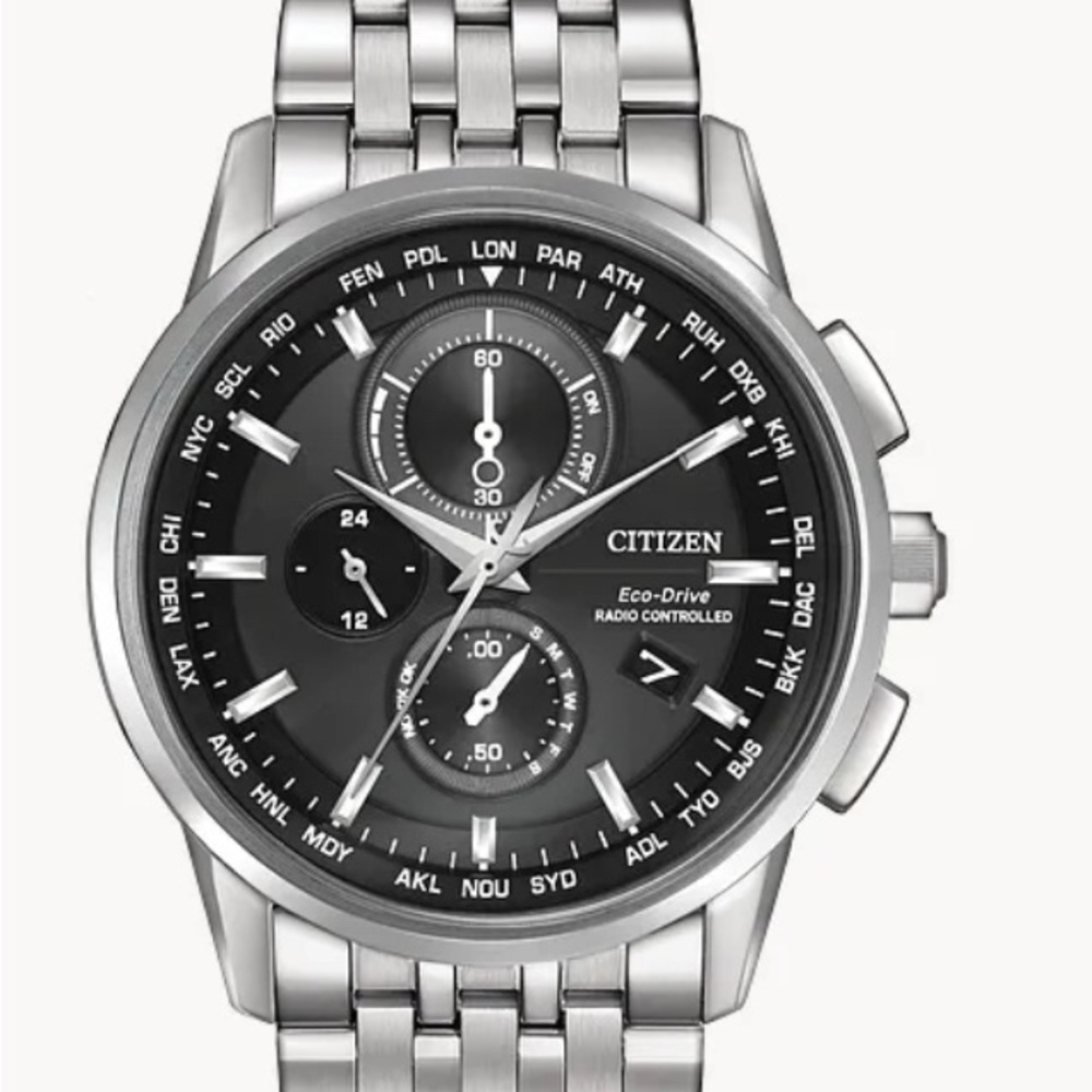 Citizen World Chronograph A-T ATOMIC TIMEKEEPING men’s chronograph Watch